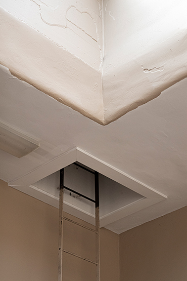 Ladder in ceiling