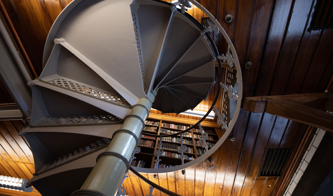Spiral Staircase, Linderman Library
